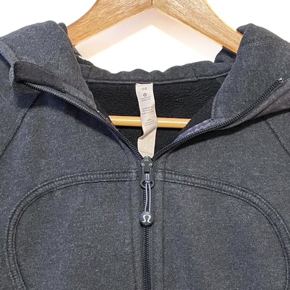 Lululemon Scuba Grey Zipper Hoodie - Picture 5 of 6